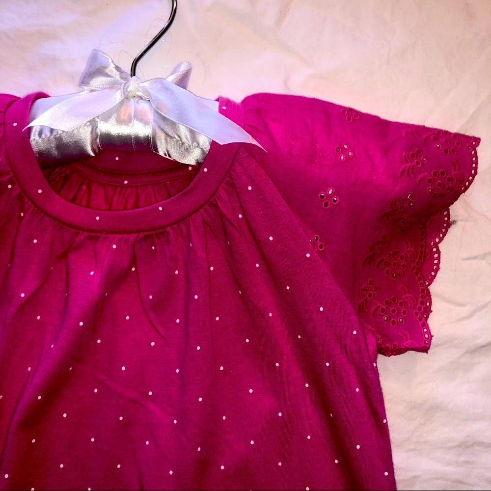 Crown & ivy eyelet shirt